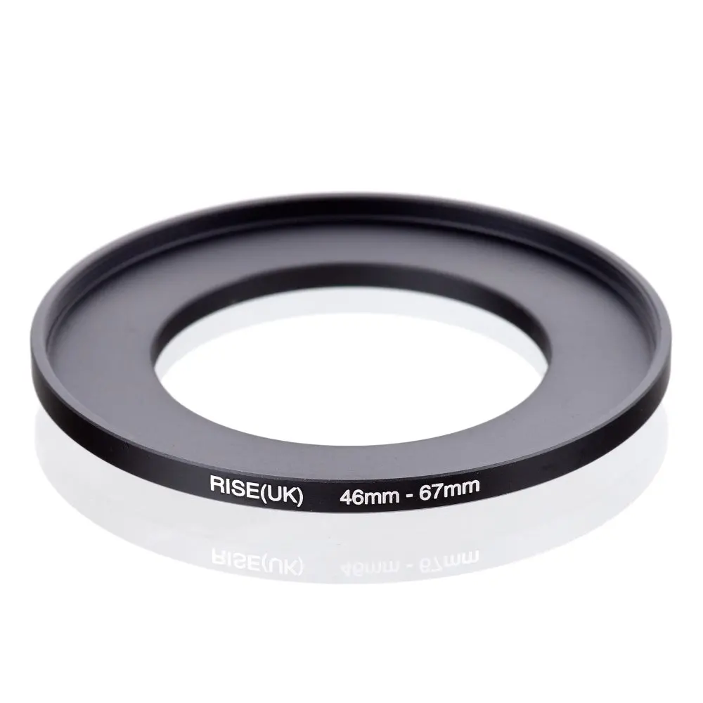 

original RISE(UK) 46mm-67mm 46-67mm 46 to 67 Step Up Ring Filter Adapter black