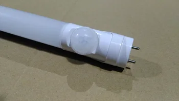 PIR LED Tube T8 1200mm Human Body Induction LED TUBE Passive infrared detectors 96pcs leds CE RoHS 85-265v Free shipping 
PIR LED Tube T8 1200mm Human Body Induction LED TUBE Passive infrared detectors 96pcs leds CE RoHS 85-265v Free shipping