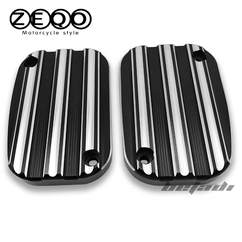 Motorcycle L&R Front Brake Master Cylinder Cover Aluminium For Harley Touring Electra Glide Road King V-Rod Trike Ultra Softail
Motorcycle L&R Front Brake Master Cylinder Cover Aluminium For Harley Touring Electra Glide Road King V-Rod Trike Ultra Softail