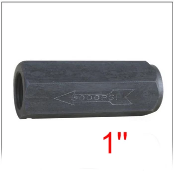 1'' port size 3000psi pressure Hydraulic In-line check valve,Tube type one way valve,straight averseness Stop valve
1'' port size 3000psi pressure Hydraulic In-line check valve,Tube type one way valve,straight averseness Stop valve