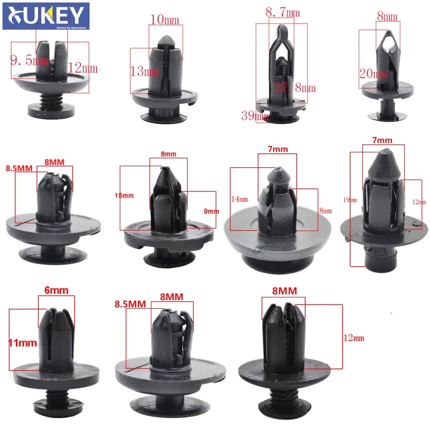 Xukey Auto Fastener Car Bumper Clips Retainer Car Fastener Rivet Door Panel Fender Liner For Toyota Nissan
Xukey Auto Fastener Car Bumper Clips Retainer Car Fastener Rivet Door Panel Fender Liner For Toyota Nissan