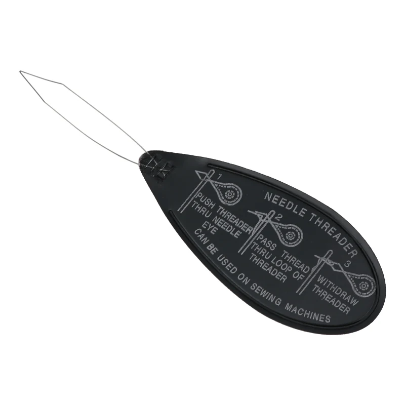 YOKOYAMA 1PCS Black Plastic Elderly Use Needle Threader Sewing Handwork Wire Punch Tool Crafts Thread Guide Knitting Accessories
YOKOYAMA 1PCS Black Plastic Elderly Use Needle Threader Sewing Handwork Wire Punch Tool Crafts Thread Guide Knitting Accessories