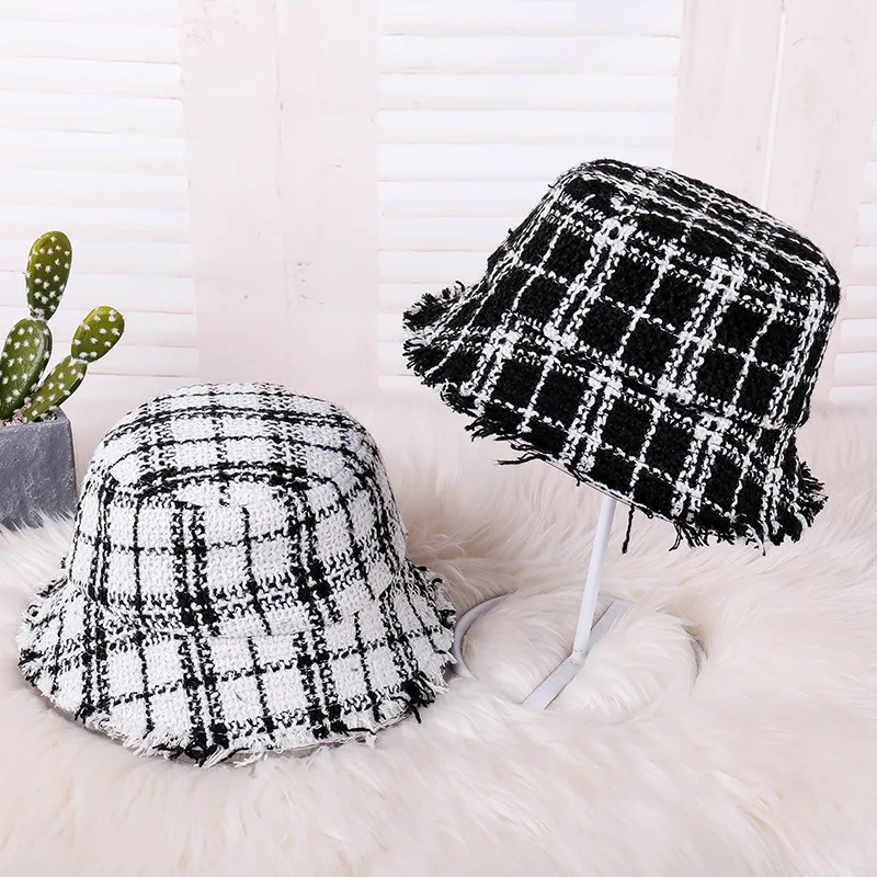 2018 Autumn and winter new Korean hats Men and women edging lattice folding cupboards Fashion youth fisherman Bucket hats
2018 Autumn and winter new Korean hats Men and women edging lattice folding cupboards Fashion youth fisherman Bucket hats