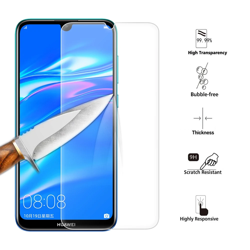 Фронтальная пленка для Huawei P30 P20 P10 Mate 20 10 Lite P Samrt Plus 2019 Y5 Y6 Y7 Y9 с белым краем