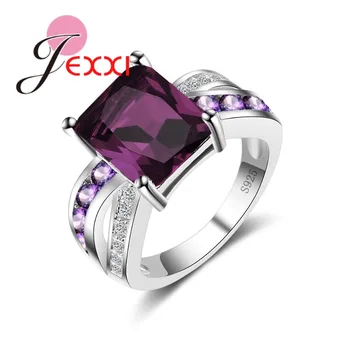 Geometric Design Hollow Out Women Rings Fashion 925 Sterling Silver Bridal Wedding Engagement Ring Valentine's Day Gift
Geometric Design Hollow Out Women Rings Fashion 925 Sterling Silver Bridal Wedding Engagement Ring Valentine's Day Gift