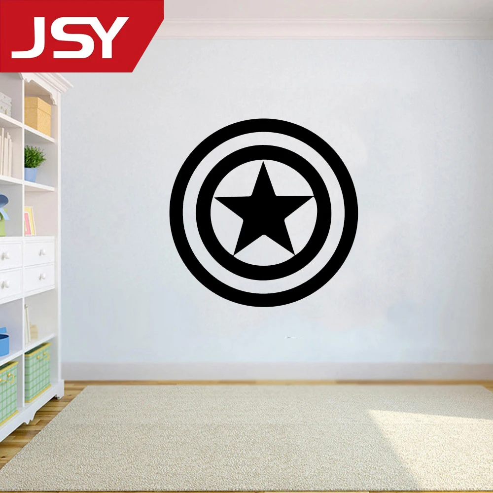Jiangs Yu 1 PC America Captain Shield Wall Stickers Marvel House Kids Bedroom Removable Home Art Decor
Jiangs Yu 1 PC America Captain Shield Wall Stickers Marvel House Kids Bedroom Removable Home Art Decor