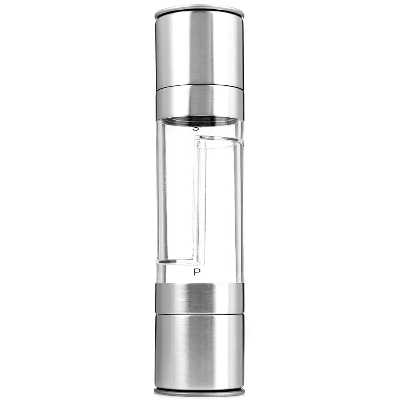 2 In 1 Stainless Steel Manual Pepper Salt Spice Mill Grinder Stick Kitchen Tool Cooking Tools Kitchen Accessaries
2 In 1 Stainless Steel Manual Pepper Salt Spice Mill Grinder Stick Kitchen Tool Cooking Tools Kitchen Accessaries