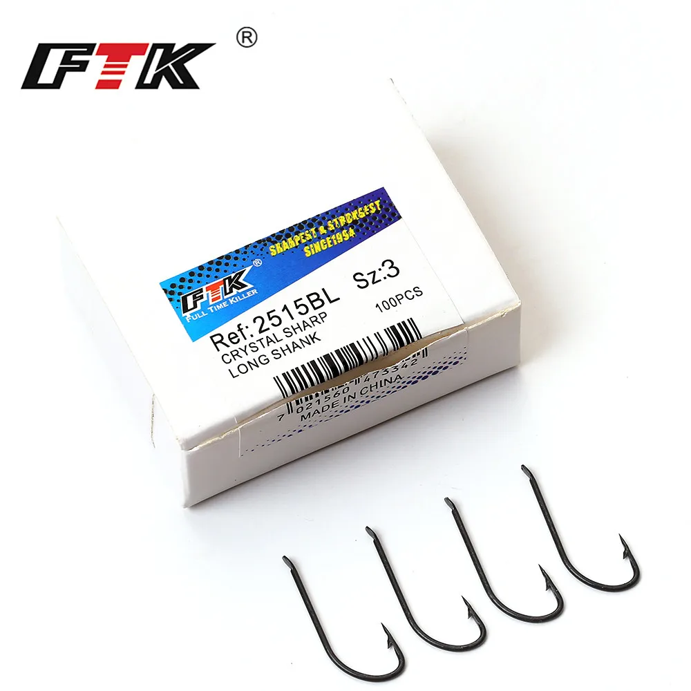 FTK Long Shank Fishhooks Fish Hook 1#-17# 100Pcs/Lot Hooks From Norway For Jigging Carp Anzol Fishhook Fishing Tackle SHARP
FTK Long Shank Fishhooks Fish Hook 1#-17# 100Pcs/Lot Hooks From Norway For Jigging Carp Anzol Fishhook Fishing Tackle SHARP