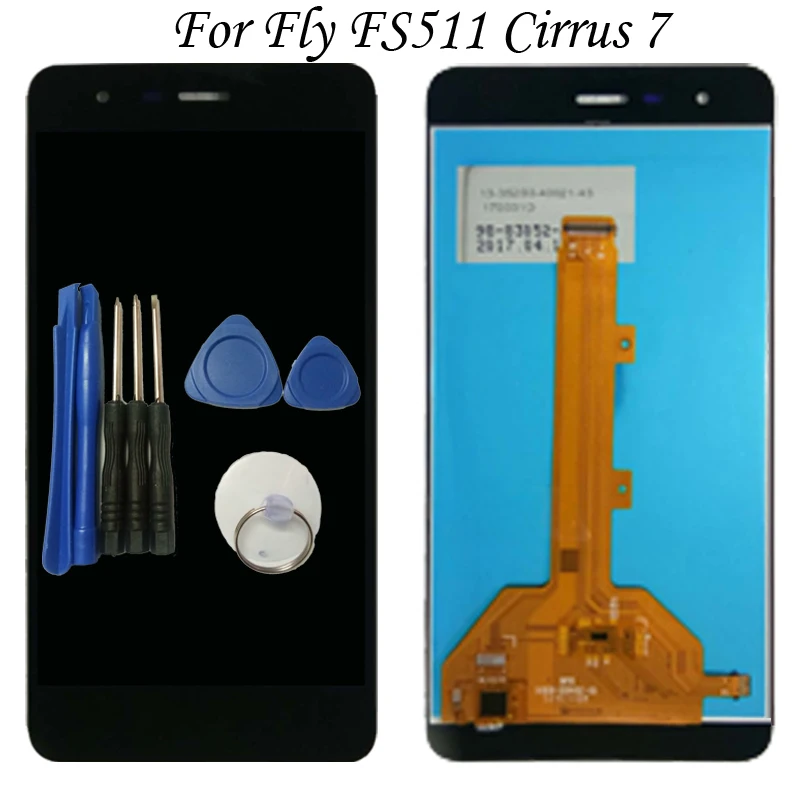 High Quality For Fly FS511 FS 511 Cirrus 7 LCD Display Panel With Touch Screen Digitizer Assembly Free Tools Free Shipping
High Quality For Fly FS511 FS 511 Cirrus 7 LCD Display Panel With Touch Screen Digitizer Assembly Free Tools Free Shipping