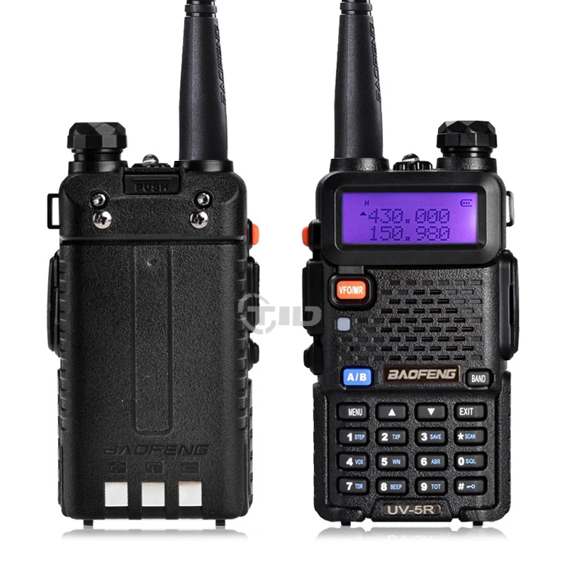 2 Шт. BaoFeng УФ 5R Рация VHF/UHF136 174Mhz & 400 520 МГц Dual Band Baofeng уф 5r Портативный Портативной