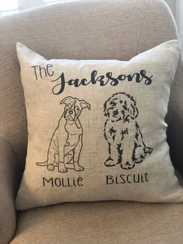 Personalized Dog Pillow- Custom Dog Pillow, Goldendoodle Pillow, Dog Family Pillow, Personalized Pillow for wedding
Personalized Dog Pillow- Custom Dog Pillow, Goldendoodle Pillow, Dog Family Pillow, Personalized Pillow for wedding