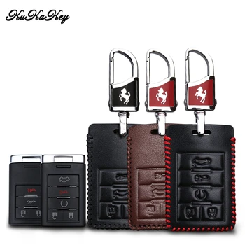 KUKAKEY Car Key Case For Cadillac CTS ATS 28T CTS-V Coupe SRX Escalade Genuine Leather Remote Smart Car Key Bag Holder
KUKAKEY Car Key Case For Cadillac CTS ATS 28T CTS-V Coupe SRX Escalade Genuine Leather Remote Smart Car Key Bag Holder