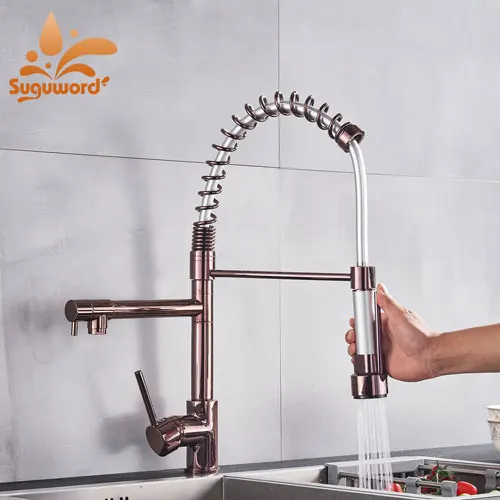 New rose gold ktichen spring Sink faucet hot cold mixer tap modern popular deck mount pull down bath faucets 360 degree rotataio
New rose gold ktichen spring Sink faucet hot cold mixer tap modern popular deck mount pull down bath faucets 360 degree rotataio
