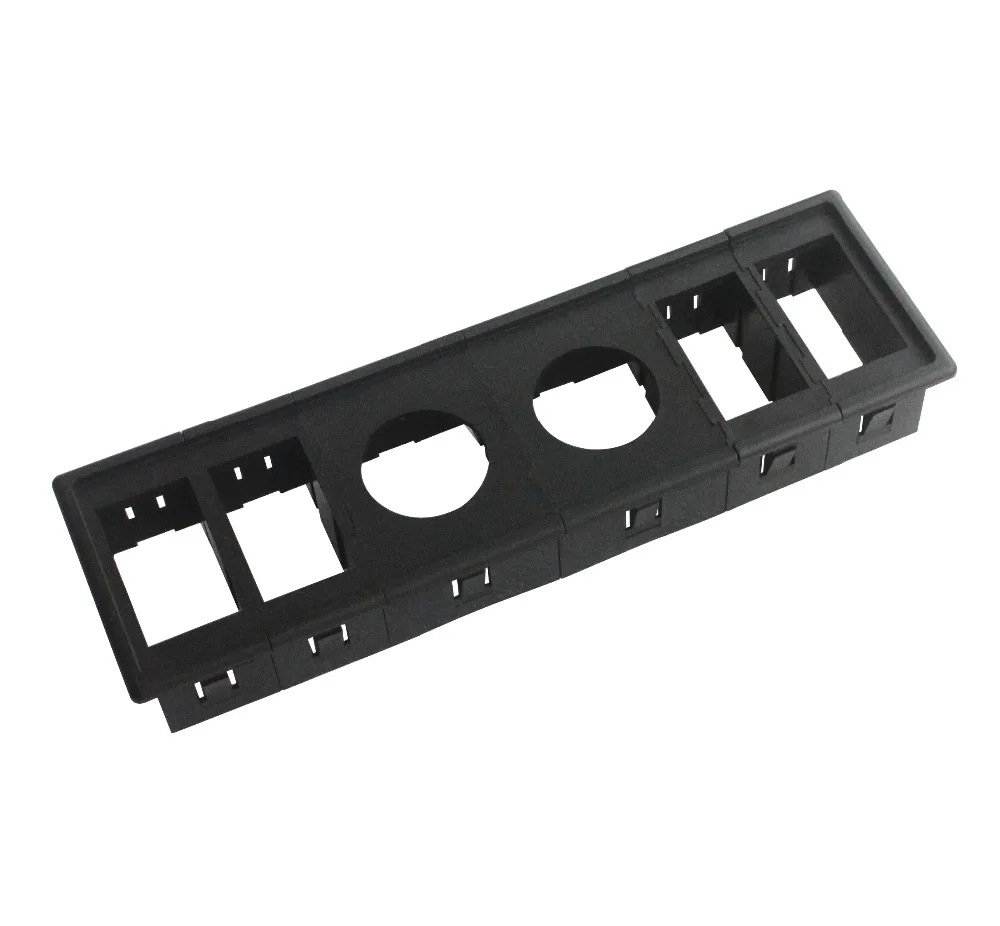 6 Gang Rocker Switch Panel Housing Mount , USB Charger Scoket Adapter / Voltmeter / 12v power Ciga outlet Socket Holder DIY
6 Gang Rocker Switch Panel Housing Mount , USB Charger Scoket Adapter / Voltmeter / 12v power Ciga outlet Socket Holder DIY