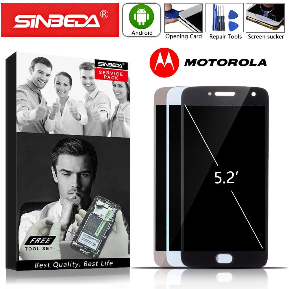 5.2" Original For Motorola MOTO G5 Plus LCD Display Touch Screen Digitizer For MOTO G5 Plus Display XT1686 XT1681 XT1683 XT1685
5.2" Original For Motorola MOTO G5 Plus LCD Display Touch Screen Digitizer For MOTO G5 Plus Display XT1686 XT1681 XT1683 XT1685