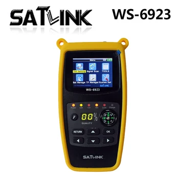 Original Satlink WS-6923 with 2.1 inch LCD DVB-S FTA C KU Band Digital Satellite finder meter ws 6923 dvb t2 htv 5
Original Satlink WS-6923 with 2.1 inch LCD DVB-S FTA C KU Band Digital Satellite finder meter ws 6923 dvb t2 htv 5