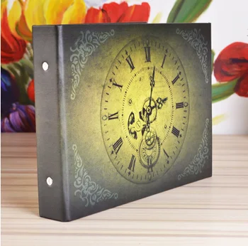 2016 Fashion DIY Black Sheet Clock Photo Album Handmade Scrapbooking Baby Family Memory Record Photo Album
2016 Fashion DIY Black Sheet Clock Photo Album Handmade Scrapbooking Baby Family Memory Record Photo Album