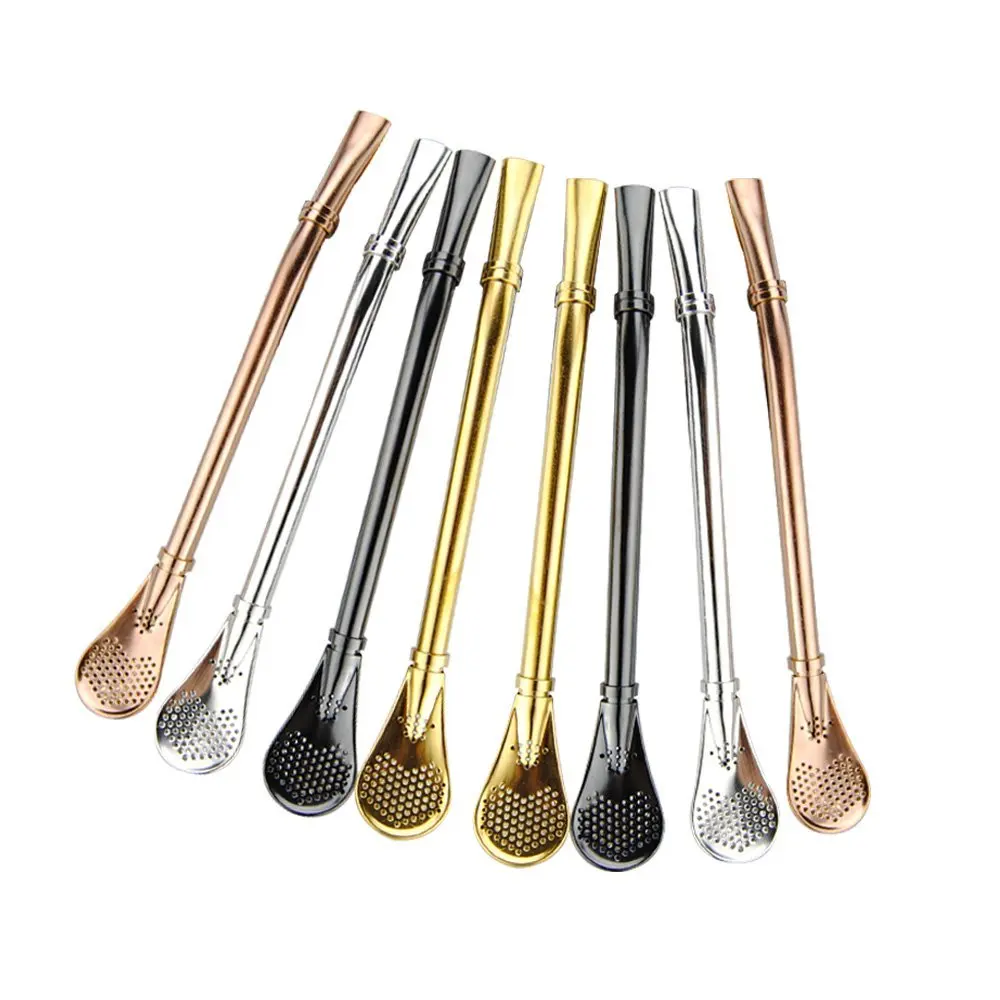 Free Shipping 12PCS Spoon Straws, Yerba Straw 4 color Tea Filter Colander Reusable Drinking Straws Stirring Steel Spoon
Free Shipping 12PCS Spoon Straws, Yerba Straw 4 color Tea Filter Colander Reusable Drinking Straws Stirring Steel Spoon