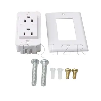 BQLZR 10.4x4.5cm White US-X1 Smart WiFi Socket with Installation Notes US Regulatory 
BQLZR 10.4x4.5cm White US-X1 Smart WiFi Socket with Installation Notes US Regulatory