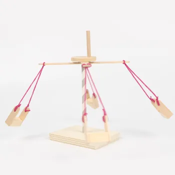 DIY Wooden Roller Coaster Family Day Education Model Development Thinking Desktop Game Assembling Toys
DIY Wooden Roller Coaster Family Day Education Model Development Thinking Desktop Game Assembling Toys