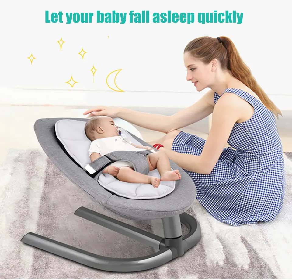 IMBABY Baby Rocking Chair Baby Swing Cradle Rocking Chair For Newborns