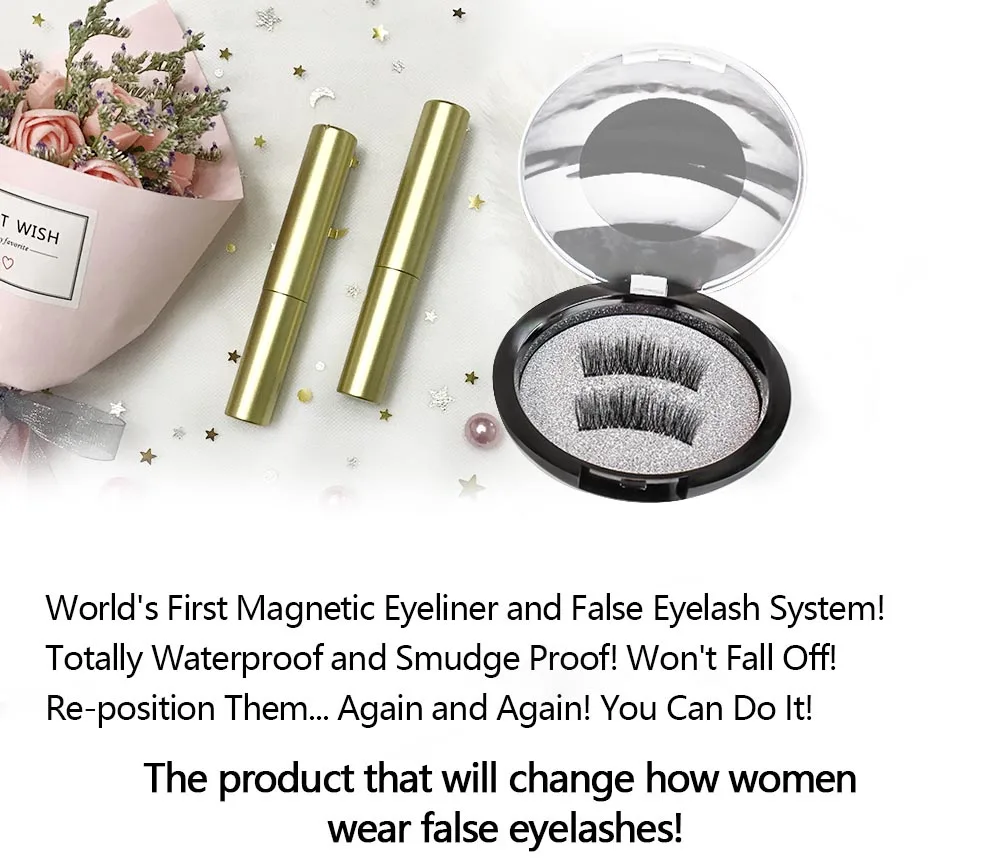 Magnetic False Eyelashes With Five Magnet Magnetic Liquid Eyeliner Set Natural long Fake Lashes Eyelash Extension Makeup Tools
Magnetic False Eyelashes With Five Magnet Magnetic Liquid Eyeliner Set Natural long Fake Lashes Eyelash Extension Makeup Tools