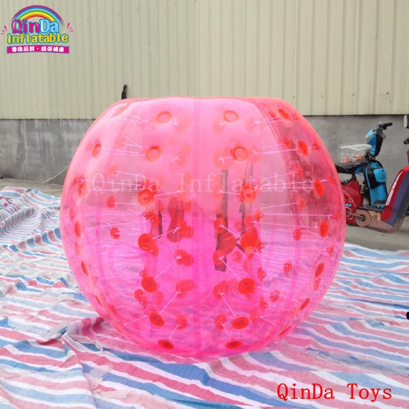 Image Inflatable human knock bubble football soccer ball, inflatable body ball for team game