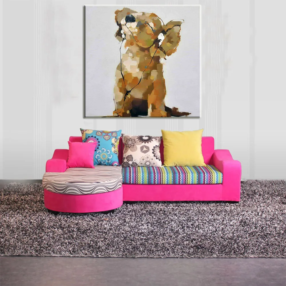 Cheap Paintings Handmade Wall Painting Music Dog Picture on Canvas Abstract Home Decor Animals Oil Painting Hang Pictures
Cheap Paintings Handmade Wall Painting Music Dog Picture on Canvas Abstract Home Decor Animals Oil Painting Hang Pictures