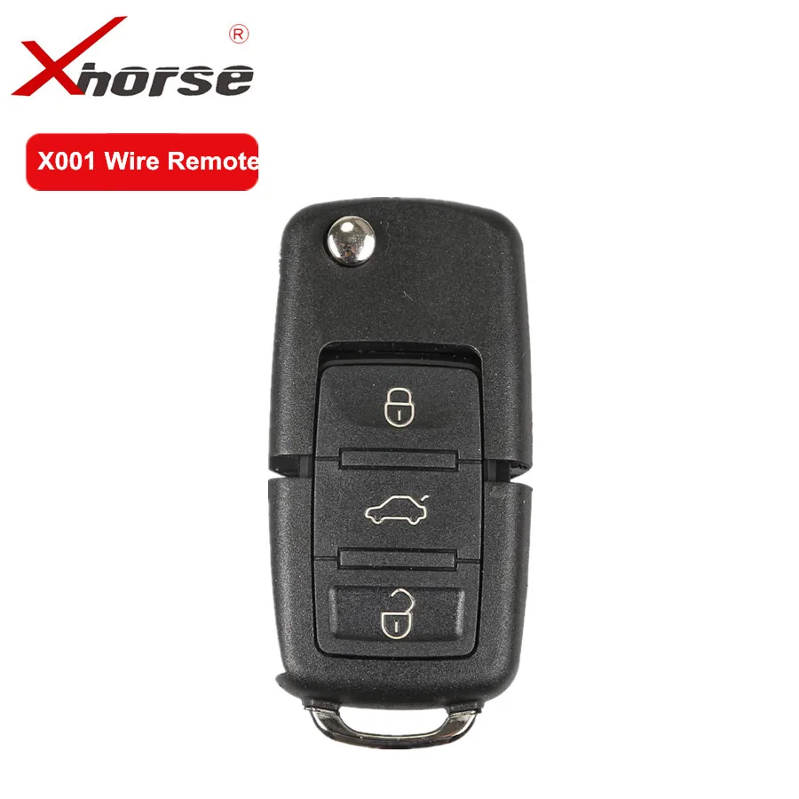 XHORSE X001 Wire Remote Key For B5 Type 3 Buttons Universal Remote Key Work with VVDI2 and VVDI Key Tool 10 PCS /lot
XHORSE X001 Wire Remote Key For B5 Type 3 Buttons Universal Remote Key Work with VVDI2 and VVDI Key Tool 10 PCS /lot