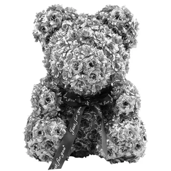 1PCS Gold Silver Rose Flower Bear Artificial Flowers Dog Rabbit Foam Rose Flower Christmas Gifts for Women Valentine's Day Gift 
1PCS Gold Silver Rose Flower Bear Artificial Flowers Dog Rabbit Foam Rose Flower Christmas Gifts for Women Valentine's Day Gift