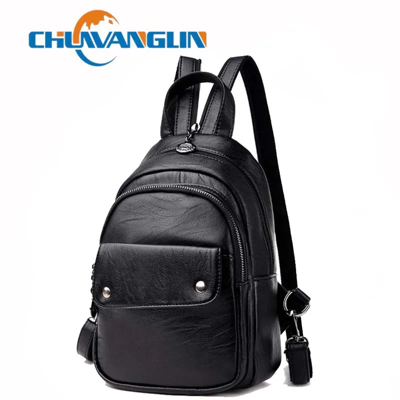 Chuwanglin маленький женский рюкзак модный кожаный для женщин mochila feminina повседневные