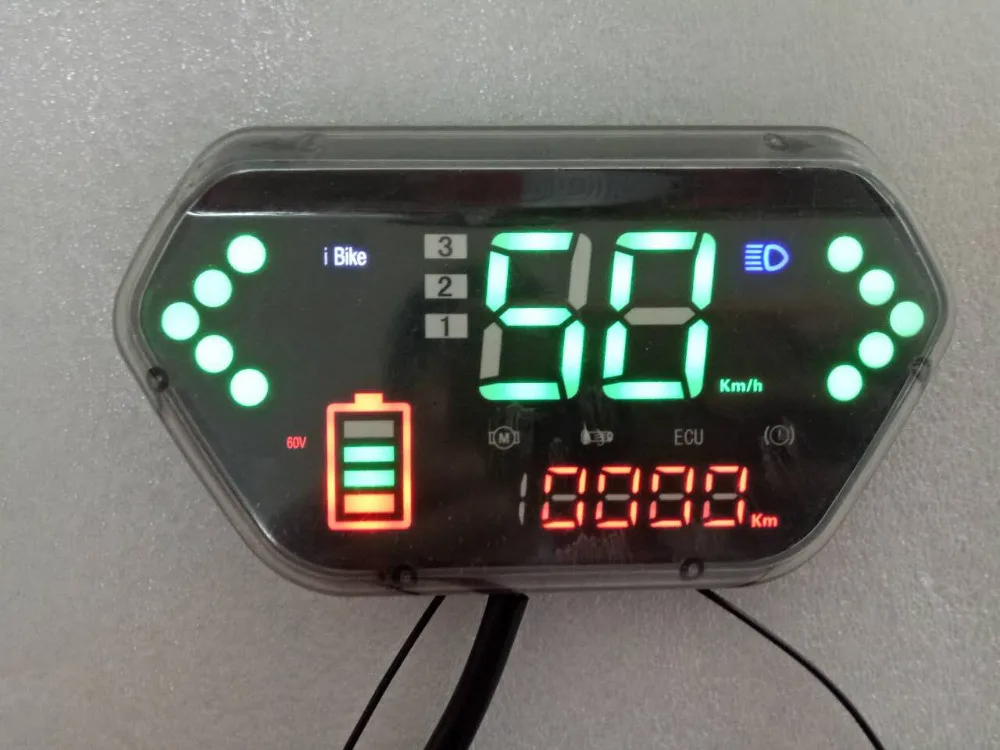 display with shell 24V-96v for electric scooter tricycle pedal scooter ATV speedometer battery indicator volmeter DIY PART
display with shell 24V-96v for electric scooter tricycle pedal scooter ATV speedometer battery indicator volmeter DIY PART
