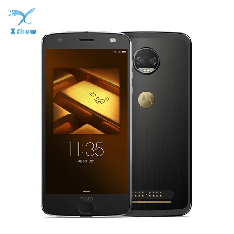 

Moto Z2018 Z 2018 6GB RAM 128GB ROM 5.5" 2k QHD Display Snapdragon 835 Octa Core 12.0+5.0MP NFC Fingerprint 2730mAh Mobile phone