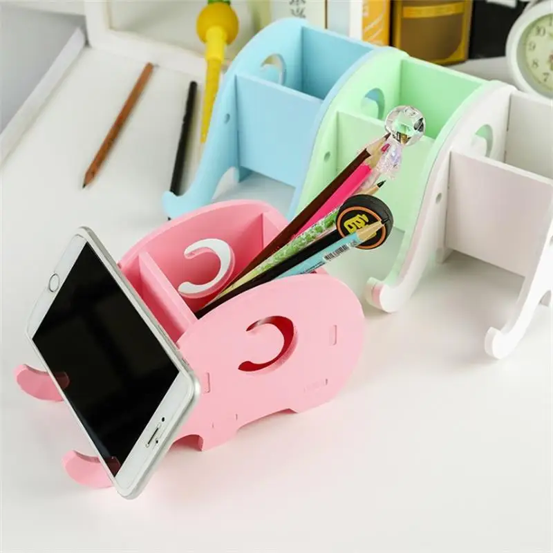 TOPSTHINK Creative elephant shaped pencil holder cute multi-function cellphone bracket Detachable pen pencil holder
TOPSTHINK Creative elephant shaped pencil holder cute multi-function cellphone bracket Detachable pen pencil holder