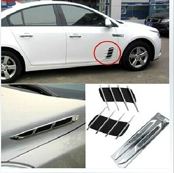 Big Sale Universal Car ABS chromium styling stickers Simulation Vents Decorative Shark Gills Outlet Side Vents
Big Sale Universal Car ABS chromium styling stickers Simulation Vents Decorative Shark Gills Outlet Side Vents