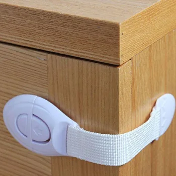 1Pcs Baby Safety Lock Drawer Door Cabinet Cupboard Toilet Safety Locks Baby Kids Cloth Belt Plastic Locks Straps Baby Protection
1Pcs Baby Safety Lock Drawer Door Cabinet Cupboard Toilet Safety Locks Baby Kids Cloth Belt Plastic Locks Straps Baby Protection