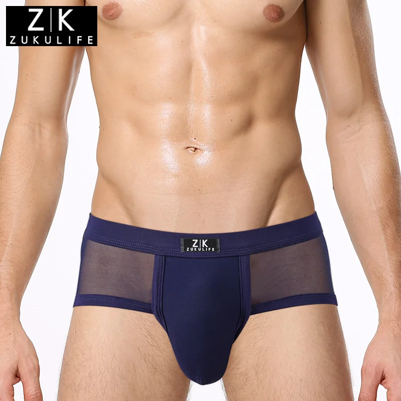 ZK Men's Underwear Sexy Mesh Modal Front Convex Briefs Comfortable Breathable Absorb Sweat Elastic Bag Hip Gay Cuecas 3XL
ZK Men's Underwear Sexy Mesh Modal Front Convex Briefs Comfortable Breathable Absorb Sweat Elastic Bag Hip Gay Cuecas 3XL