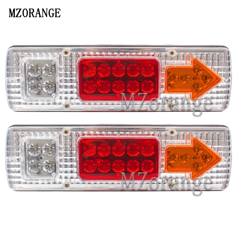 MZORANGE 12V/24V 19 LED Caravan Lighting Trailer Truck Light Caravan Truck Tail Light Turn Signal Reverse Brake Rear Lamp
MZORANGE 12V/24V 19 LED Caravan Lighting Trailer Truck Light Caravan Truck Tail Light Turn Signal Reverse Brake Rear Lamp