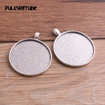 2pcs 40mm Inner Size Antique Silver color Metal Alloy Simple Round Cabochon Pendant Setting Jewelry Findings P6623
2pcs 40mm Inner Size Antique Silver color Metal Alloy Simple Round Cabochon Pendant Setting Jewelry Findings P6623