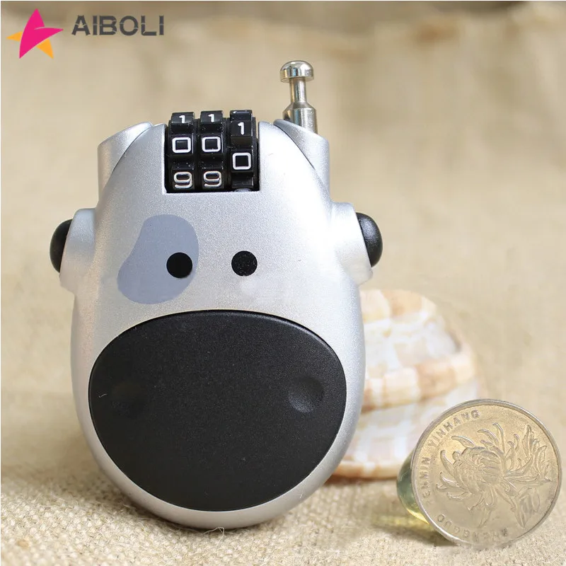 2PCS AIBOLI metallic zoomorphic number lock travel lock mini lock Digit Combination Password padlock 3 digit of bicycle bag
2PCS AIBOLI metallic zoomorphic number lock travel lock mini lock Digit Combination Password padlock 3 digit of bicycle bag