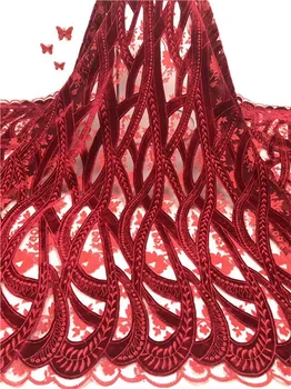 Wonderful apparel material African net lace fabric French tulle material for sewing dress HNZ189 (5yards/lot)
Wonderful apparel material African net lace fabric French tulle material for sewing dress HNZ189 (5yards/lot)