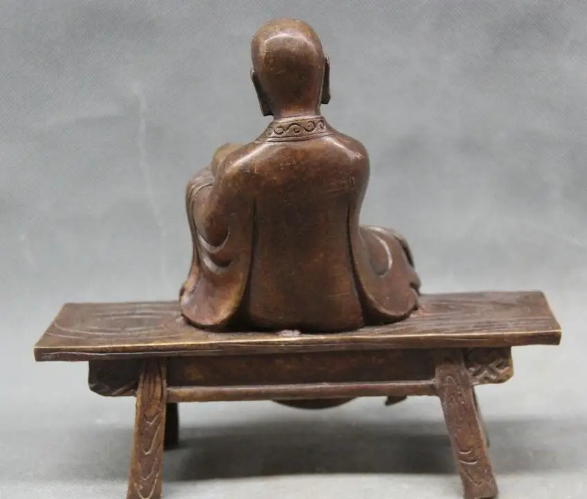 Details about 8" Chinese Buddhism Bronze Ksitigarbha Tang San zang Boddhisattva Seat Desk
Details about 8" Chinese Buddhism Bronze Ksitigarbha Tang San zang Boddhisattva Seat Desk