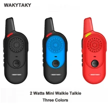 WAKYTAKY Portbale Mini Walkie Talkie 2 Watts UHF 400-470Mhz Ham Two Way Radio USB Charging 2PCS
WAKYTAKY Portbale Mini Walkie Talkie 2 Watts UHF 400-470Mhz Ham Two Way Radio USB Charging 2PCS