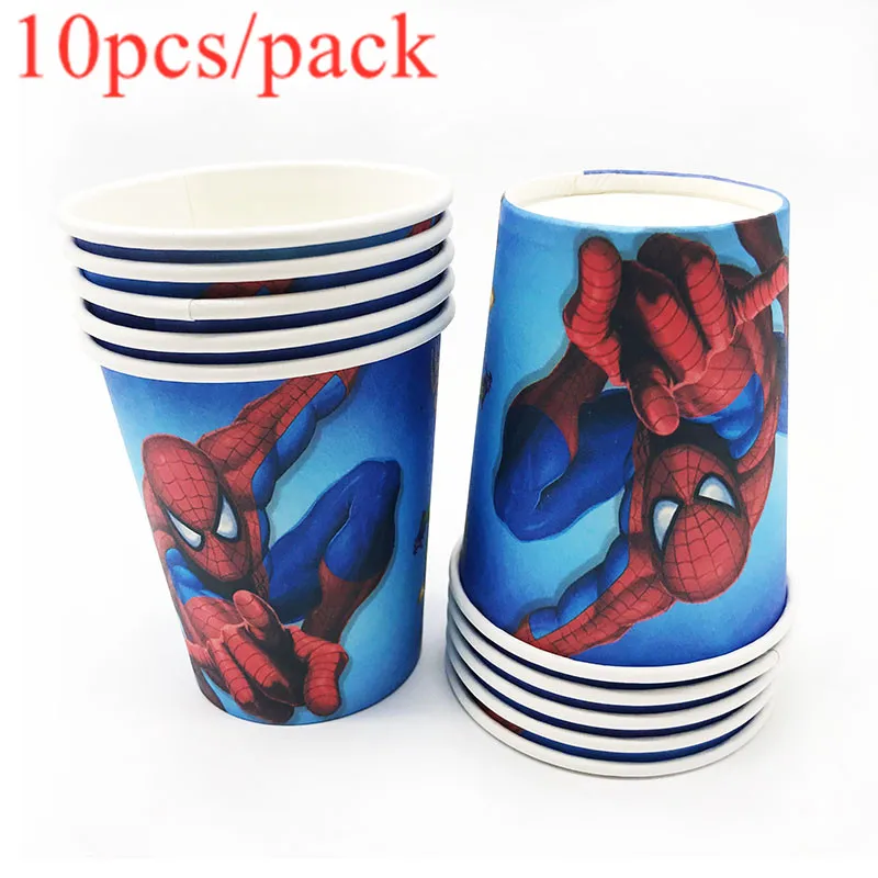 10PCS/PACK SPIDER-MAN THEME PAPER CUPS SPIDERMAN DISPOSABLE CUPS SPIDER-MAN THEME BIRTHDAY PARTY DECORATIONS
10PCS/PACK SPIDER-MAN THEME PAPER CUPS SPIDERMAN DISPOSABLE CUPS SPIDER-MAN THEME BIRTHDAY PARTY DECORATIONS