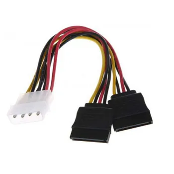 100pcs/lot PC host wire Sata power cord line Type D electrical source 4pin to 2 SATA (straight) power supply wire 15cm
100pcs/lot PC host wire Sata power cord line Type D electrical source 4pin to 2 SATA (straight) power supply wire 15cm