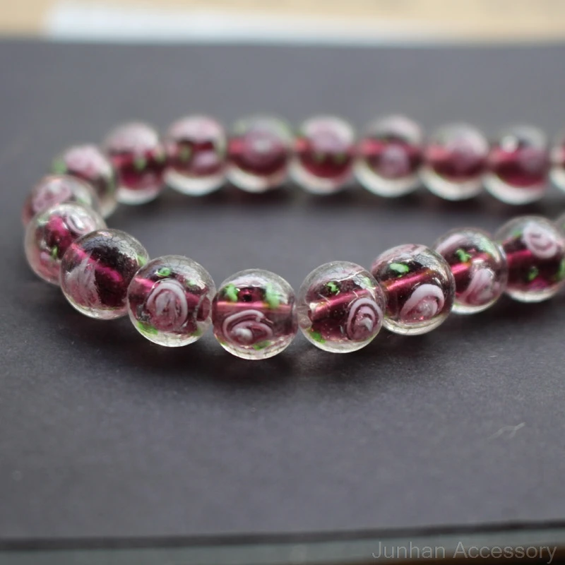 30Pieces/Lot 8mm 10mm Round Lampwork glass flower beads Purple Color for jewelry makingWholesale and Retail
30Pieces/Lot 8mm 10mm Round Lampwork glass flower beads Purple Color for jewelry makingWholesale and Retail