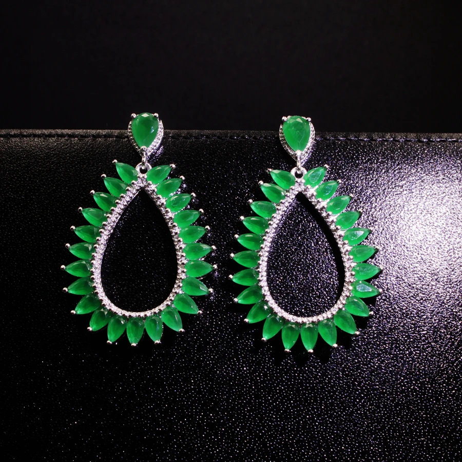 Bohemian big Water Drop Earring (2)