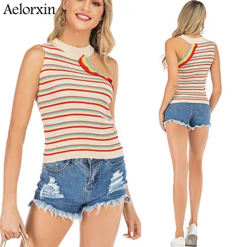 women clothes 2019 Round neck sleeveless hanging neck sloping shoulder strapless vest Sexy self-cultivation crop top women
women clothes 2019 Round neck sleeveless hanging neck sloping shoulder strapless vest Sexy self-cultivation crop top women