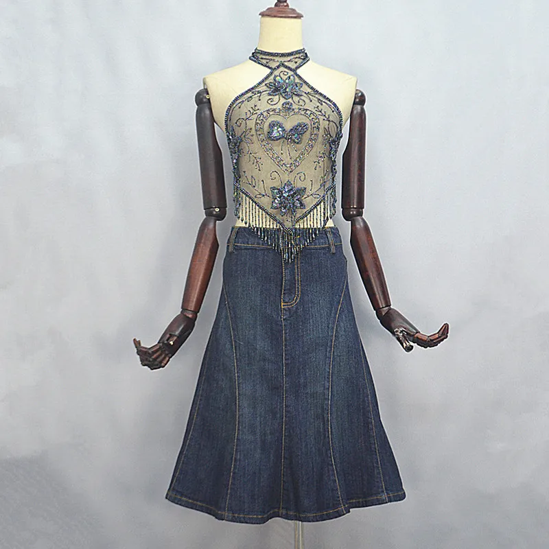 Free Shipping 2015 New Fashion Knee Length A-line Skirts For Women Summer Style Denim Jeans Skirts Plus Size XL-7XL Skirts
Free Shipping 2015 New Fashion Knee Length A-line Skirts For Women Summer Style Denim Jeans Skirts Plus Size XL-7XL Skirts