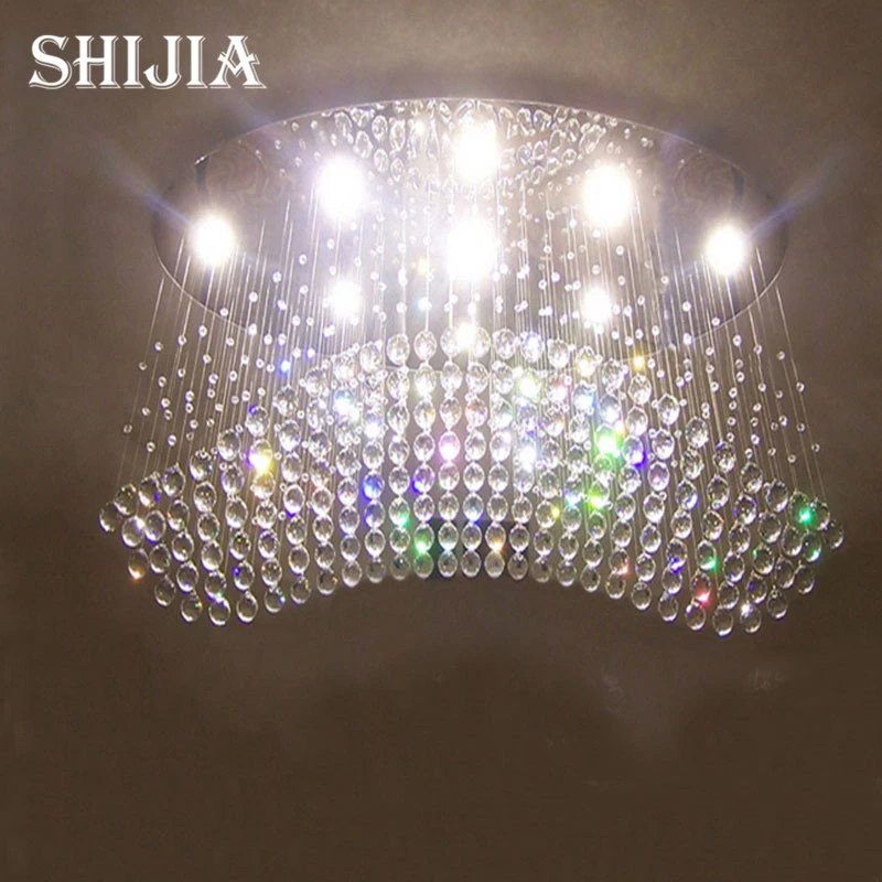 Wholesale Oval Curtain Wave Modern Crystal Chandelier Light Fixture Lamp Living Room Crystal Pending
Wholesale Oval Curtain Wave Modern Crystal Chandelier Light Fixture Lamp Living Room Crystal Pending